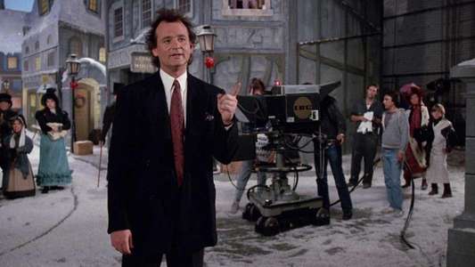 Scrooged - Backdrops