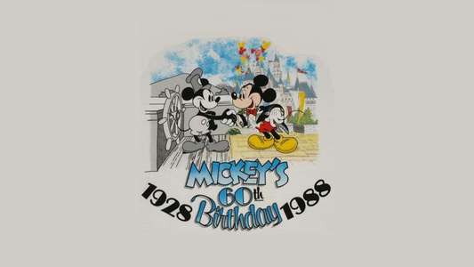Mickey's 60th Birthday - Backdrop