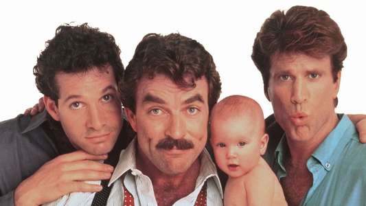 Three Men and a Baby - Backdrop