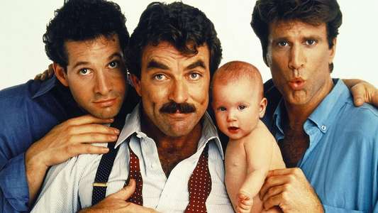 Three Men and a Baby - Backdrop