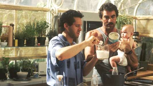 Three Men and a Baby - Backdrop