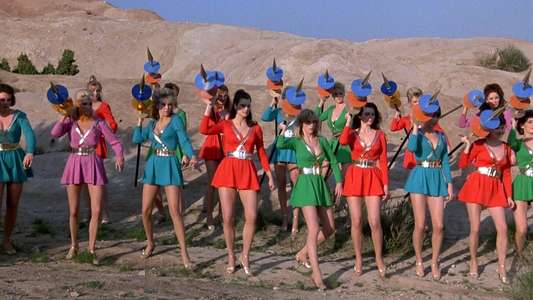 Amazon Women on the Moon - Backdrop