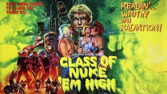 Class of Nuke 'Em High - Backdrop