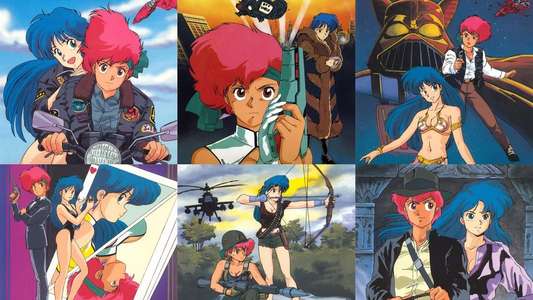 Dirty Pair: From Lovely Angels with Love - Backdrop
