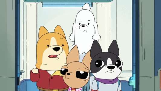  Dogs in Space - Backdrop