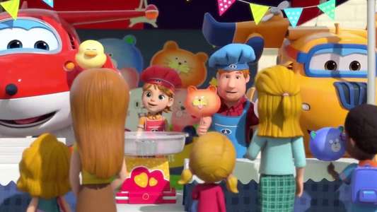 Super Wings! - Backdrops