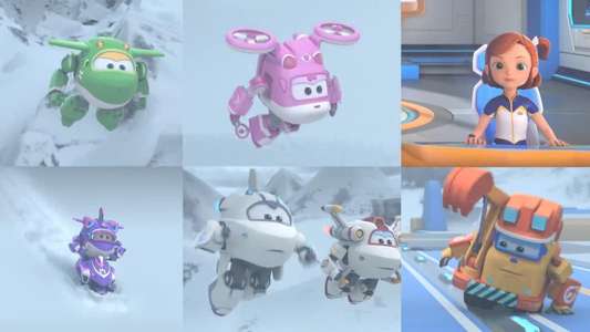 Super Wings! - Backdrops