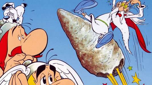 Asterix and the Big Fight - Backdrop