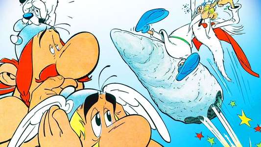 Asterix and the Big Fight - Backdrop