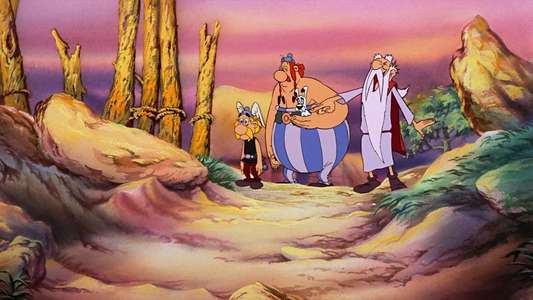 Asterix and the Big Fight - Backdrop