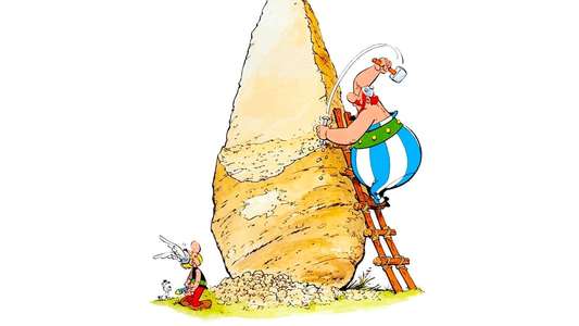 Asterix and the Big Fight - Backdrop