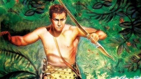 Tarzan and the Trappers - Backdrop