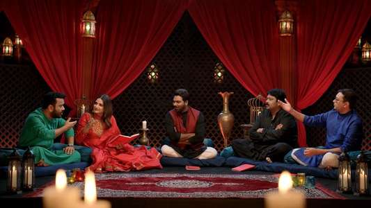 Farzi Mushaira - Backdrop