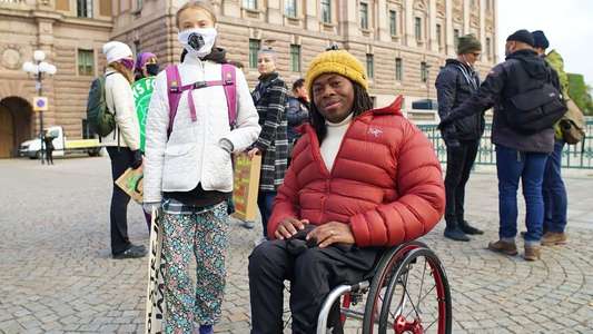 Climate Change: Ade on the Frontline - Backdrop