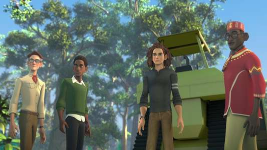 Tarzan and Jane - Backdrops