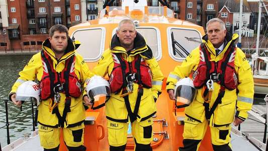 Saving Lives at Sea - Backdrop