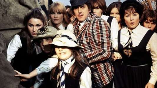 The Great St. Trinian's Train Robbery - Backdrops