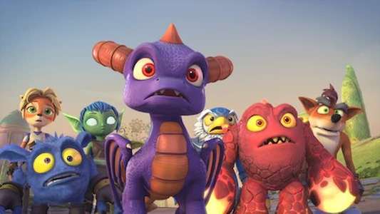 Skylanders Academy - Backdrop
