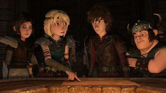 Dragons: Race to the Edge - Backdrops