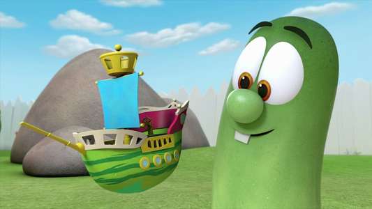 VeggieTales In The House - Backdrop
