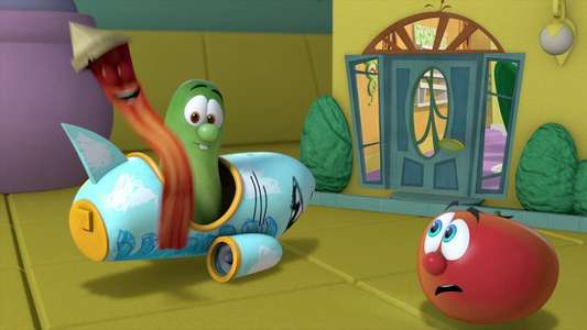 VeggieTales In The House - Backdrop