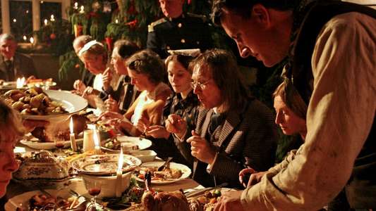 Victorian Farm Christmas - Backdrops