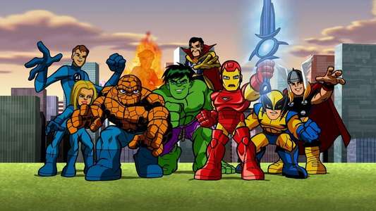 The Super Hero Squad Show - Backdrop