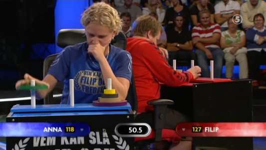 Vem kan slå Filip och Fredrik? - Backdrop