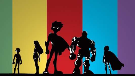Teen Titans - Backdrop