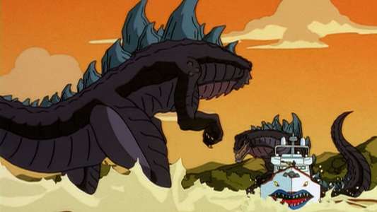 Godzilla: The Series - Backdrops