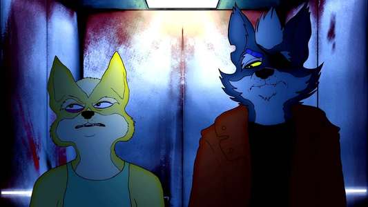 A Fox in Space - Backdrop