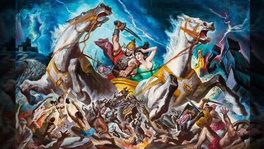 Solomon and Sheba - Backdrop
