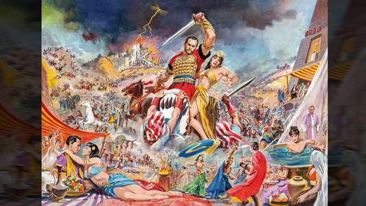 Solomon and Sheba - Backdrop