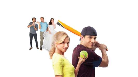 Romance in the Outfield: Double Play - Backdrop