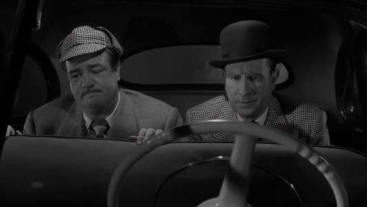 Abbott and Costello Meet the Invisible Man - Backdrop