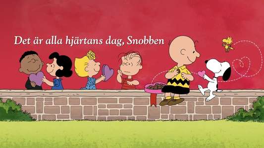 Be My Valentine  Charlie Brown - Backdrop