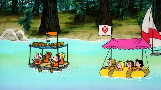 Race for Your Life  Charlie Brown - Backdrop