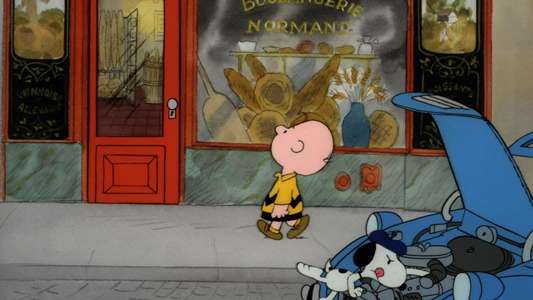 Bon Voyage  Charlie Brown (and Don't Come Back!) - Backdrop