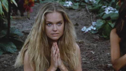 Mysterious Island of Beautiful Women - Backdrop