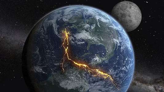 Crack in the World - Backdrop