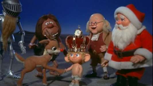 Rudolph's Shiny New Year - Backdrop
