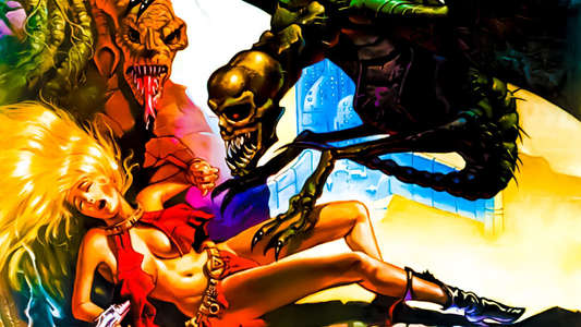 Galaxy of Terror - Backdrop