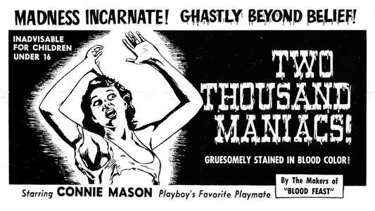 Two Thousand Maniacs! - Backdrop