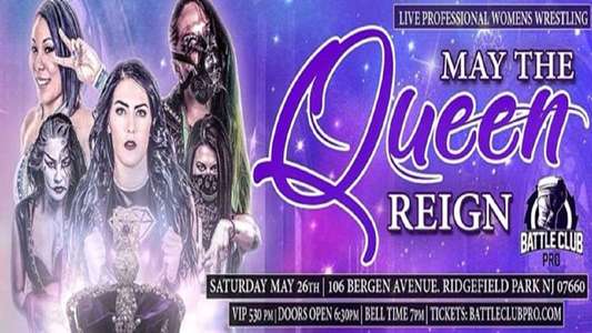 BCP: May The Queen Reign - Backdrop