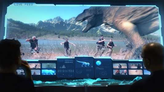 The Jurassic Games - Backdrop