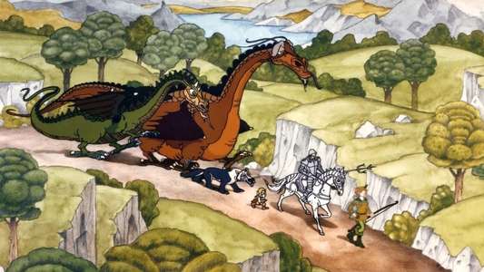 The Flight of Dragons - Backdrops