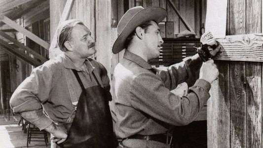 Man with the Gun - Backdrop