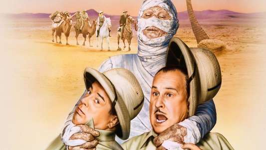 Abbott and Costello Meet the Mummy - Backdrop