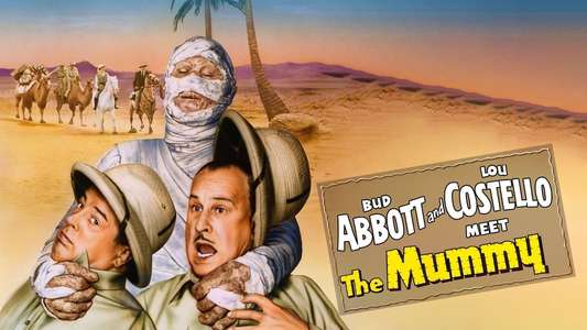 Abbott and Costello Meet the Mummy - Backdrop