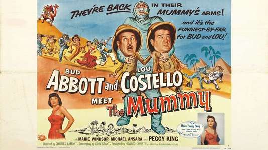 Abbott and Costello Meet the Mummy - Backdrop